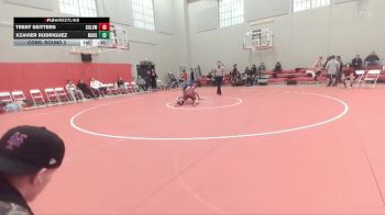 150 lbs Cons. Round 2 - Xzavier Rodriguez, Moses Lake vs Trent Seitters, Colville