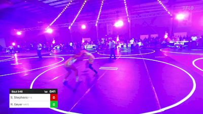 94 lbs Consi Of 4 - Sophia Stephens, F-5 Grappling vs RaeLynn Geyer, Hays Wrestling Club