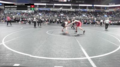 192 lbs Round Of 16 - Mason Butler, Wave Wrestling Club vs Kolby Coffey, Herrin Tigers