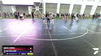 71 lbs Cons. Round 3 - Keian Linnell, UT vs Ryker Rollans, NV