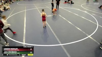 Cons. Round 3 - Jaxson Morales, Farmington Wrestling Club vs Jack Fischbach, Maple Grove Wrestling Club