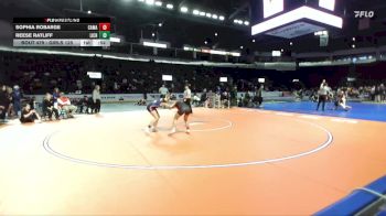 Girls 125 lbs Cons. Round 3 - Sophia Robarge, Camas (Girls) vs Reese Ratliff, Life Christian Academy (Girls)