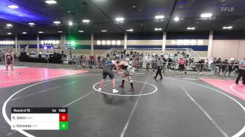 190 lbs Round Of 16 - Rodney Sabin, Uintah WC vs Julio Gonzalez, Live Training