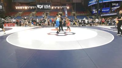 215 lbs Cons. Rd Of 32 - Aiden Bishop, IL vs Michael Carter, MI