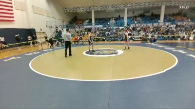 120 lbs Quarterfinal - Dylan DeBoer, Powell vs Reid Gregory, Mountain View