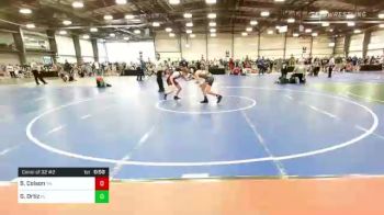 106 lbs Consi Of 32 #2 - Sebron Colson, TN vs Gian Ortiz, FL