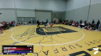 138 lbs 4th Wrestleback (16 Team) - Kaidance Gerg, Idaho vs Zoe Bennett, Texas Red