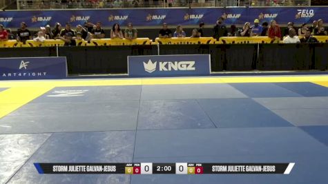 Storm Juliette Galvan-Jesus vs Storm Juliette Galvan-Jesus 2026 Pan Kids Jiu-Jitsu IBJJF Championship