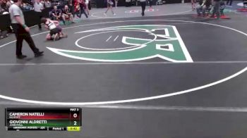126 lbs Cons. Round 1 - Cameron Natelli, Ellicott vs Giovonni Aldretti, John Mall