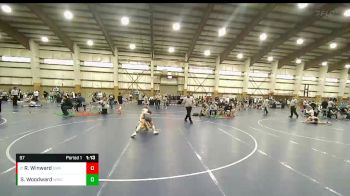 97 lbs Cons. Round 4 - Rylan Winward, Sanderson Wrestling Academy vs Steele Woodward, Wasatch Wrestling Club