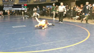 90 lbs Consy 6 - Brady Sobuto, Great Valley vs Bryce Reber, Mifflinburg