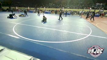 120 lbs Consi Of 16 #2 - Baylor Moore, Blue Devil Wrestling vs Macie Blossom, Shawnee Takedown Club