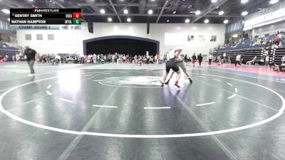 197 lbs Champ. Round 1 - Nathan Hampton, Mt. Olive vs Gentry Smith, Southeastern