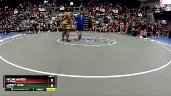 220-241 lbs Quarterfinal - Micah Whited, California vs Danny Read, Sedalia