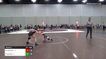 90 lbs Prelims - Matthew Nichols, Ghost Riders vs Persuaeus Gomez, Team USA