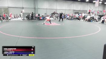 95 lbs Round 2 (8 Team) - Mya Hairston, Missouri Red vs Anna White, North Dakota