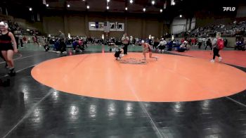 105 lbs Quarterfinal - Hanna Egley, Nixa vs Juliana Tice, North Kansas City