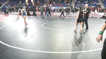 132 lbs Semifinal - Audrey Shaw, Bedford vs Jillian Glaski, Mt. Anthony Union