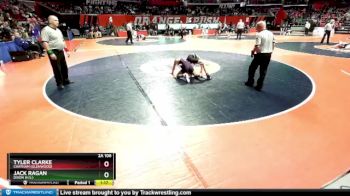 2A 106 lbs Cons. Round 1 - Tyler Clarke, Chatham (Glenwood) vs Jack Ragan, Dixon (H.S.)