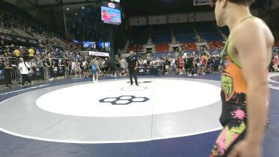 113 lbs Cons. Rd Of 128 - Daniel Candullo, Connecticut vs Abel Vasquez, California