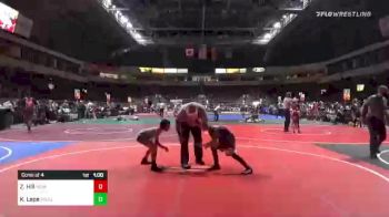 78 lbs Consi Of 4 - Zaiden Hill, Nevada Elite vs Kaiden Lepe, Pounders WC