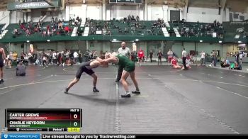 184 lbs 3rd Place Match - Charlie Heydorn, Ohio University vs Carter Grewe, Northern Illinois University