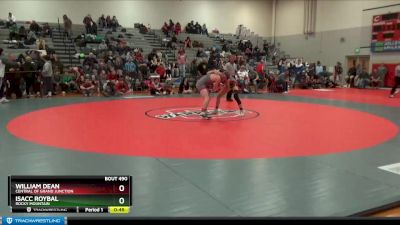 126 lbs Cons. Round 4 - Isacc Roybal, Rocky Mountain vs William Dean, Central Of Grand Junction