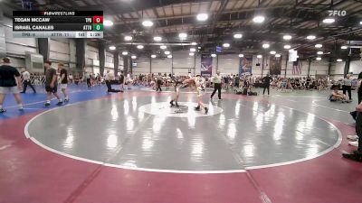 132 lbs Rr Rnd 1 - Tegan McCaw, Terps PitBull HS vs Israel Canales, Attrition Wrestling Scar
