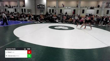 175 lbs Quarterfinal - Jack Reed, Carver vs Matheus Generoso, Barnstable