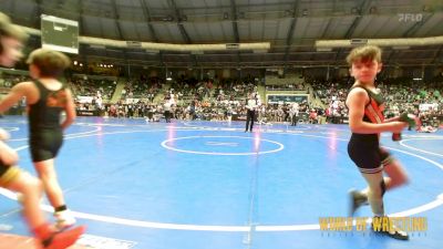 58 lbs Consi Of 32 #2 - Braxton Richardson, Jackson County Wrestling Club vs Kayden Arevalos, Socal Grappling Club