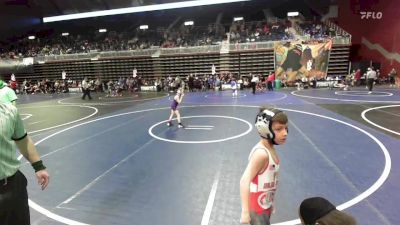 62 lbs Consi Of 8 #2 - Jonathan â??Isaacâ?? Haddix, Thermopolis WC vs Eli Gideon, Cody WC