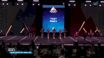 Luxe Cheer - Royal 3 [2025 L3 Youth - D2 - Small - WC Day 1] 2025 The Youth Summit
