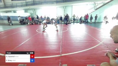 116 lbs Final - Aleia Apostol, SoCal Grappling vs Patricia Bray, Vasky Bros