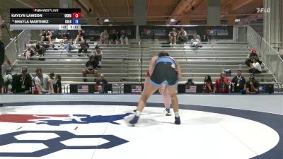 Quarters - Kaylyn Lawson, Central Kentucky Wrestling Academy vs Shayla Martinez, Colorado