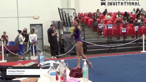 Amaiya Manirad - Floor, Pinnacle Gymnastics - 2021 Region 3 Women's Championships