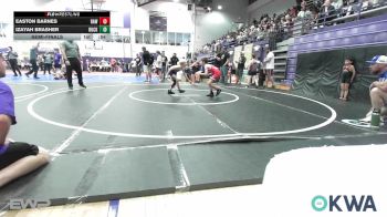 67 lbs Semifinal - Easton Barnes, Raw Wrestling Club vs Izayah Brasher, Buck Pride Wrestling