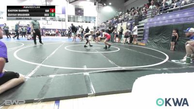 67 lbs Semifinal - Easton Barnes, Raw Wrestling Club vs Izayah Brasher, Buck Pride Wrestling