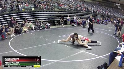 101 lbs Finals (8 Team) - Aspen Walker, Kansas Aqua Lizard vs Avah Garrett, Nebraska Red