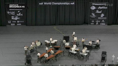 Broadneck HS "Annapolis MD" at 2025 WGI Percussion/Winds World Championships