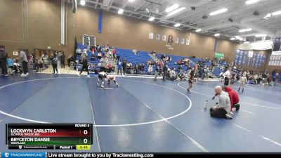 61-63 lbs Round 3 - Bryceton Dansie, Westlake vs Lockwyn Carlston, Olympus Wrestling