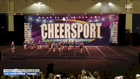 C4 Longhorns - Frost [2025 L1 Youth - D2 Day 1] 2025 CHEERSPORT Cartersville Classic
