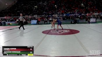 G 120 lbs Champ. Round 1 - Aviyanah Gonzalez, Borah vs Tamsin Hoffer, Pocatello