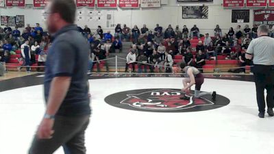 126 lbs Quarterfinal - Eoin Comes, North Country vs Colton Wilkins, Mt. Anthony Union