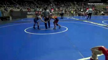 90 lbs Consolation - Chase Montroy, Team Tulsa vs Cole Martin, Vinita Kids Wrestling