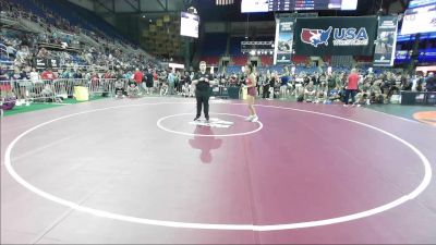 130 lbs Round Of 64 - Mariana Bowen, TN vs Maggie Thielges, ND