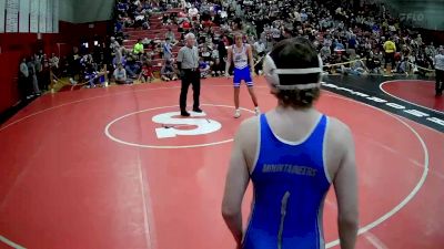 133 lbs Cons. Round 2 - Levi Patrick, Berlin Brothersvalley Hs vs Peyton Gallaher, United Hs