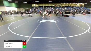 120 lbs Round Of 64 - Sam Herring, PA vs Trevor Wilcox, OH