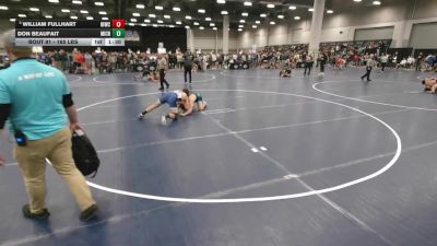 165 lbs Champ. Rd Of 32 - William Fullhart, Northeast Iowa Wrestling Club vs Don Beaufait, Michigan