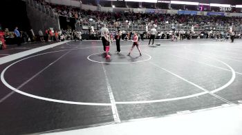 58 lbs Round Of 16 - Tayleigh Parsons, Big Dog Grappling Academy vs Lyra Staley, Jr Bearcats