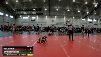 98 lbs Round 4 (6 Team) - Gracin Guglielmo, Top Level vs Nick Yetzer, The Wrestling Mill